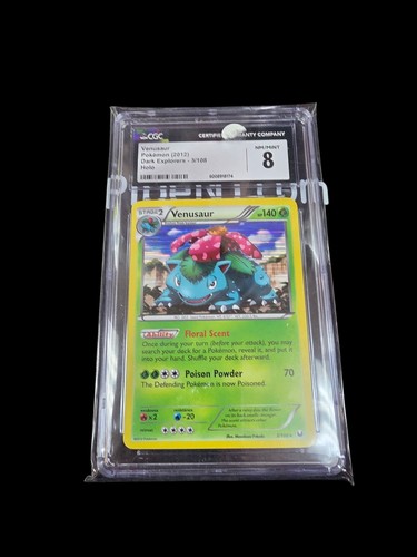 Venusaur graded CGC 8 for sale on eBay