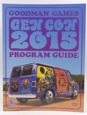 Goodman Games Gen Con 2015 Program Guide Dungeon Crawl Classics DCC OSR Staff  G