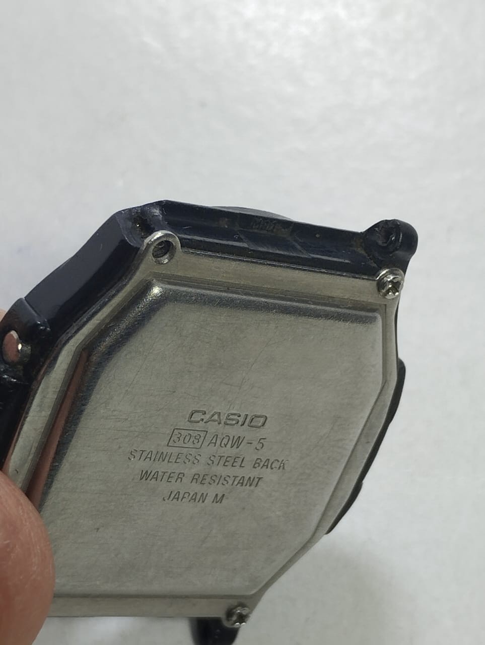 Casio Model AQW-5 Module 308 Analog-digital Watch Parts/Repair