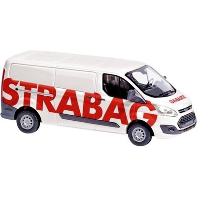 Busch 52442 H0 Ford Transit Custom Strabag H0 + Neu