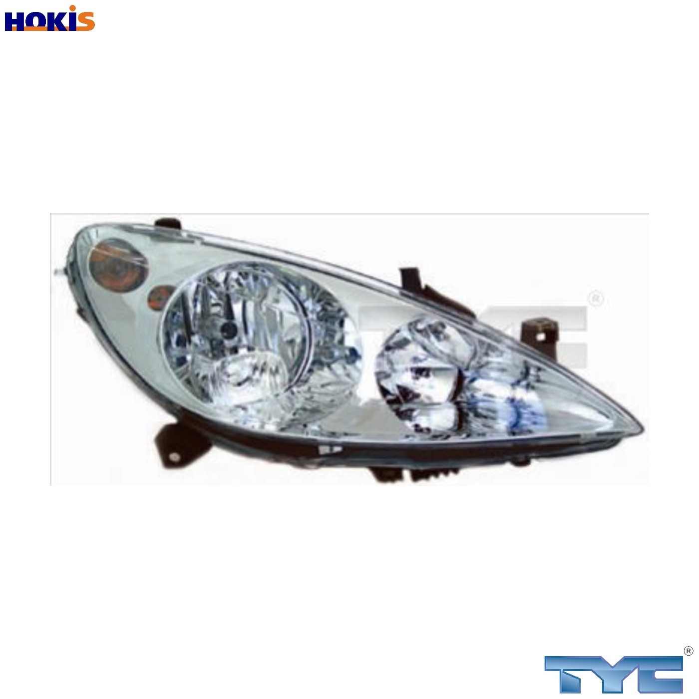 HEADLIGHT 20-0166-05-2 FOR PEUGEOT 307/Break/SW/CC KFW /KFU 1.4L NFU9HV 1.6L 307