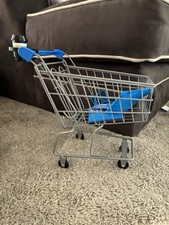 Toy Walmart Shopping Cart With Reusable Bags And Coffee Cup