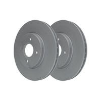 2X Bremsscheibe ATE 24.0124-0198.1 Passend FüR Ford