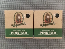 Dr Squatch soap Pine Tar  2 Bars