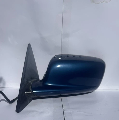 2004 - 2006 BMW E46 Ci 2dr Coupe Convertible Left Driver Side Mirror Blue