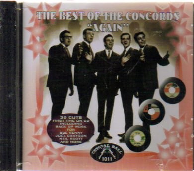 THE CONCORDS - The Best Of The Concords ''again'' - 2 CD - Extra Tracks - **VG**