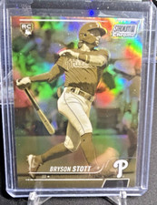 2022 TOPPS STADIUM CLUB - BRYSON STOTT CHROME GOLD MINTED REFRACTOR RC CASE HIT