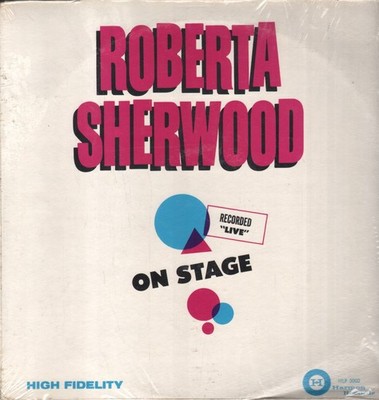 Roberta Sherwood On Stage LP vinyl USA Harmon 1963 - sleeve in shrink HLP5002