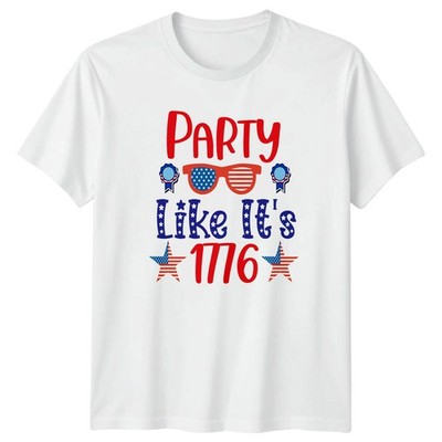Party Like Its 1776 Fourth of July Unabhängigkeitstag Herren T-Shirt Damen Grafik