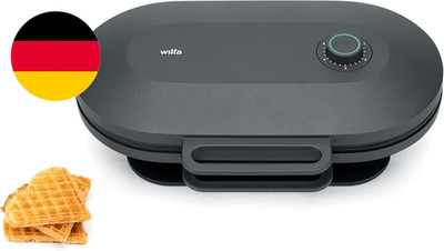 Wilfa JOY Double Waffeleisen I 1.500 Watt I 2X18Cm Große Herzwaffeln I 5 Tempera