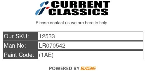 RANGE ROVER SPORT HYBRID L494 AC COMPRESSOR POWER SUPPLY CABLE LR070542 - Picture 6 of 6