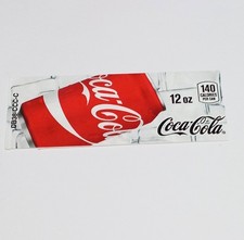Coca-cola Coke Dixie Narco & Vendo Flavor Strip Vending Drink Label 12 oz. Can