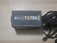 Corsair Enthusiast Series TX750 ATX 750 Watt Power Suppy 75-001309  UNTESTED 