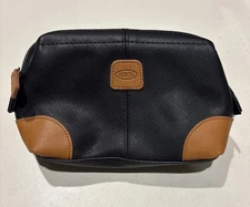 BRIC'S Qatar Airways Business Class Amenity Kit Travel Bag Toiletry Black