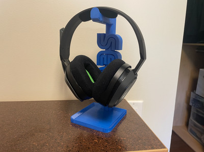 Headset Stand with Console Name | 3D Printed Gaming Headphone Holder