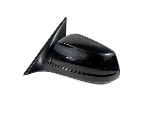 2011-2013 BMW 528i 535i 550i Front Driver Left Power Side View Mirror Black OEM