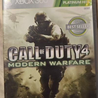 Call of Duty 4: Modern Warfare Xbox 360 Platinum Hits Activision 2007