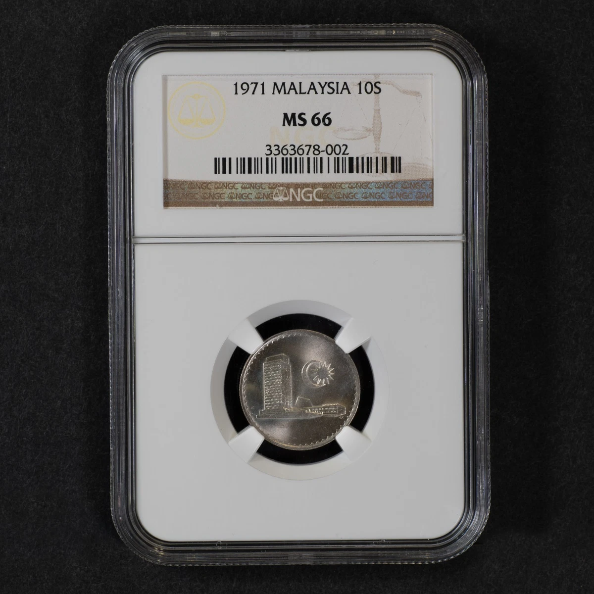 MS 66 Graded Malaysian Coins for sale | eBay