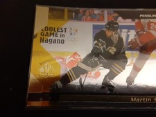 1997-98 SP Authentic #129 Martin Straka Pittsburgh Penguins Hockey Card