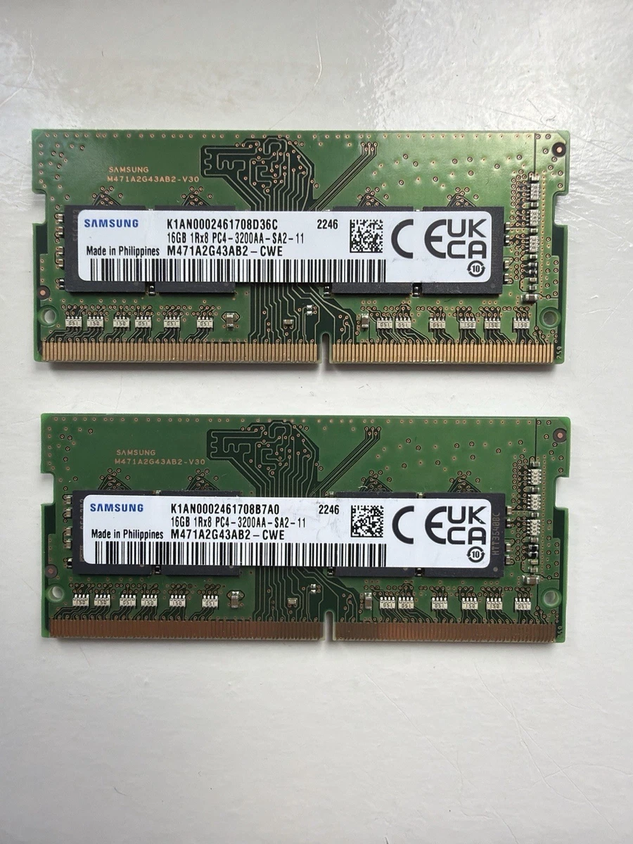 Computer RAM 16 GB Capacity per Module 2 Modules for sale | eBay UK