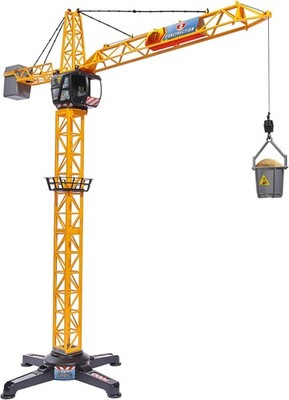 40'' Giant Construction Crane Playset w/ Remote Control & Accessories