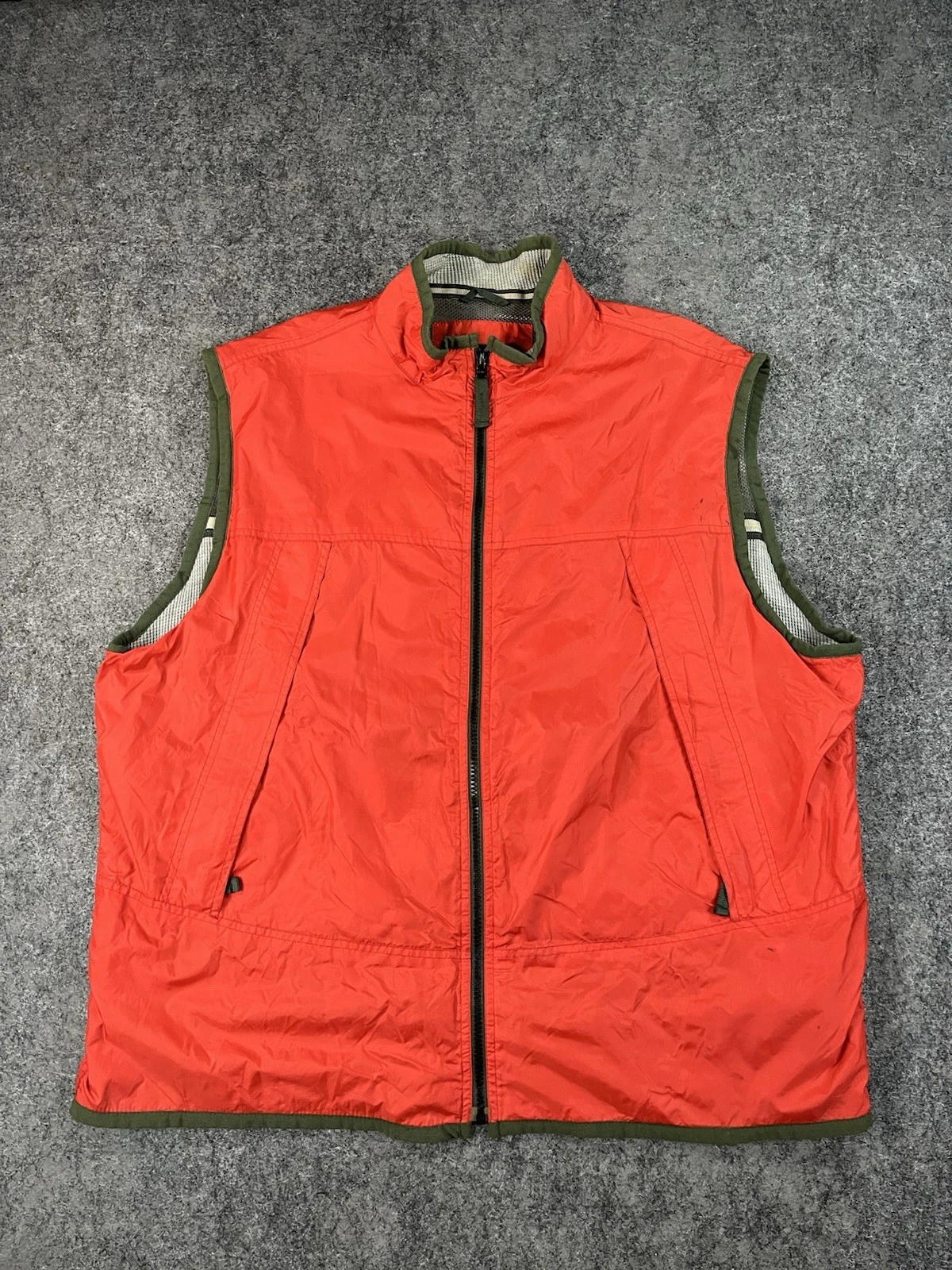 Vintage Y2K Gap Full Zip Vest Mens XL Utility Outdoors Hunting Camping Fishing