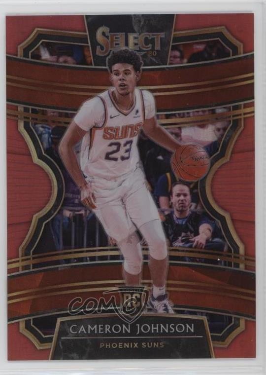 2019-20 Panini Select Concourse Red Prizm 72/199 Cameron Johnson #8 0b0a