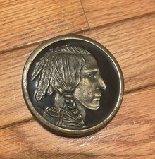 Indian Head Buffalo Nickel Belt Buckle