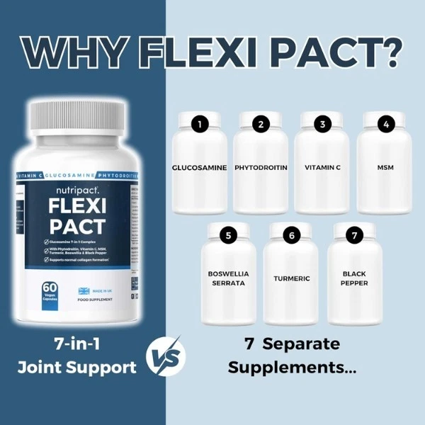 90 tabletas de glucosamina y condroitina de alta resistencia agregada MSM y vitamina C Foto 2 de 4