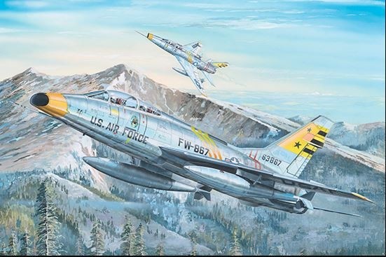 TRUMPETER 02246 1:32 F-100F Super Sabre