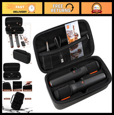Wireless Microphone Case for Dual Mic System - Travel Bag for Karaoke  Singing