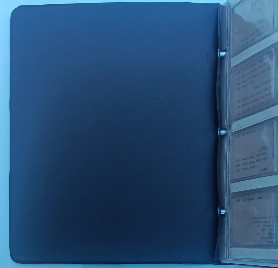 Unused Vintage Harco Coinmaster Silver Bar Collection Coin Album Holder Book - Image 2 of 4