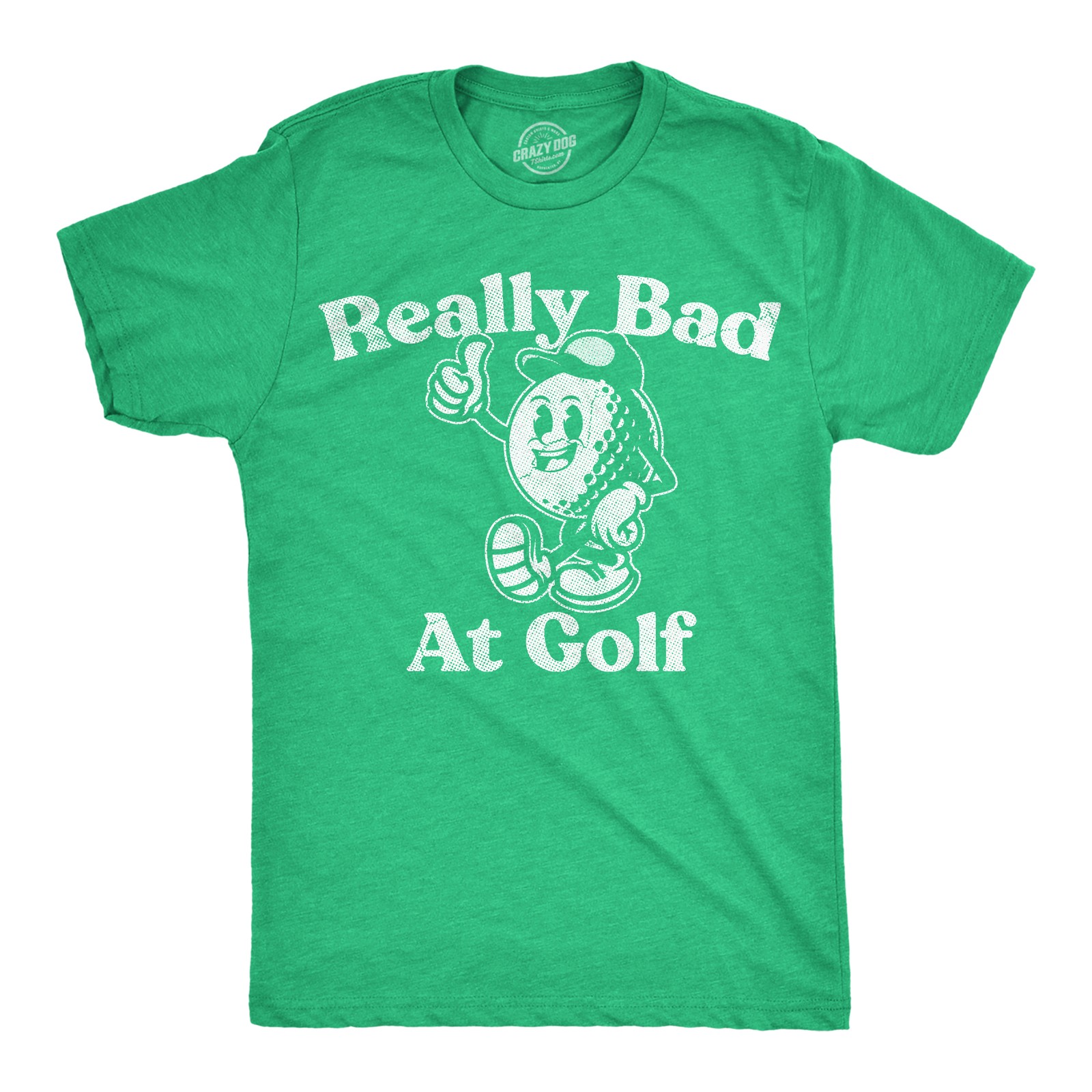Sarcastic Golfer Graphic Novelty Tee For