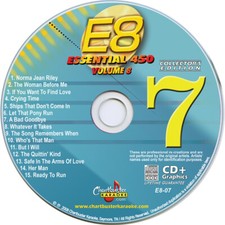CHARTBUSTER ESSENTIAL KARAOKE CD G VOL-8 Disc-7 Kenny Rogers,Martina McBride 