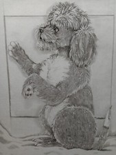 Tri Chem Pictures To Paint  # ? Doggy at the Door * Instructions Not Included