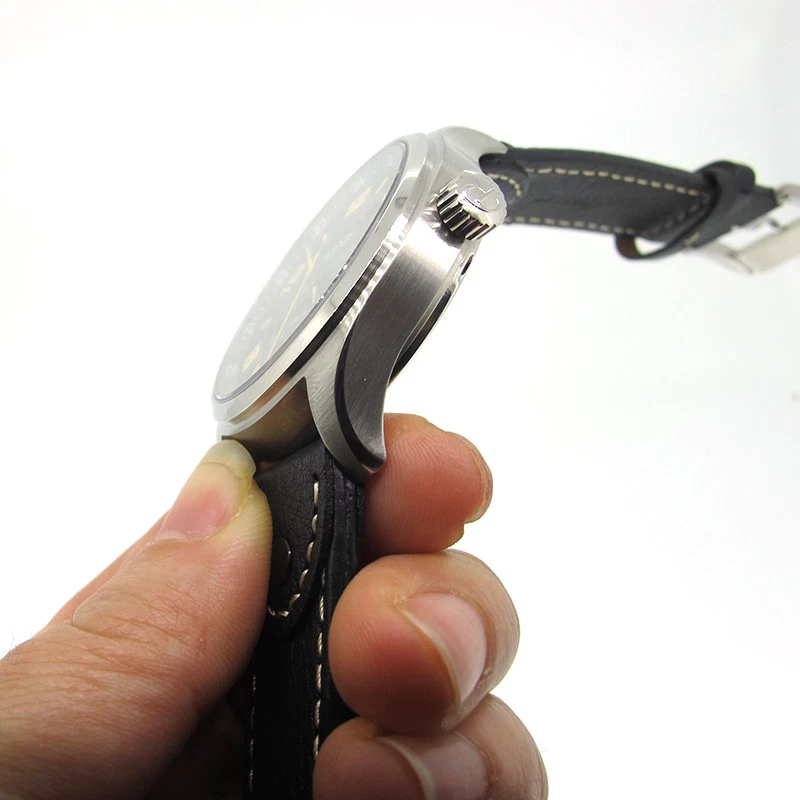 43mm Parnis Sapphire Crystal Miyota Automatic Men's Sport Watch Date Indicator - Image 4 of 4