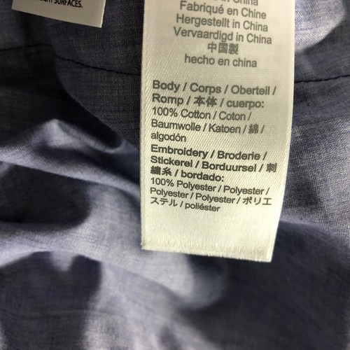 J. Crew Damen Größe 35 neu imaginierte Chinohose blau gelb bestickt Zitronen - Bild 8 von 8
