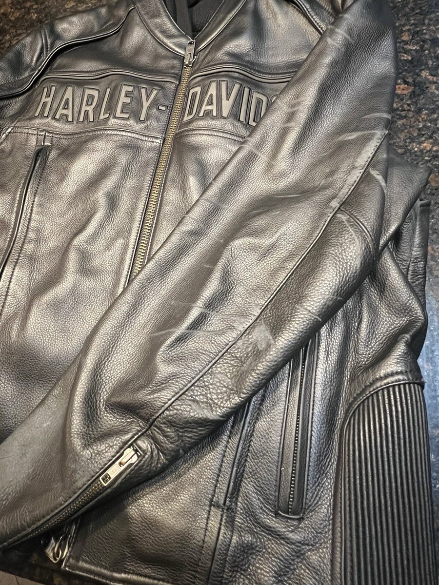 Harley Davidson Road Warrior 3 In 1 Reflective Leather Harley Davidson Road Warrior 3 In 1 Reflective Leather