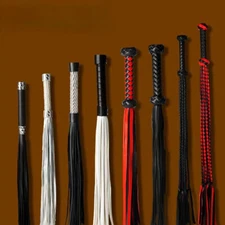 Sexy Whip Spanking Paddle Handle Flogger Horse Crop Slaves Torture Couples