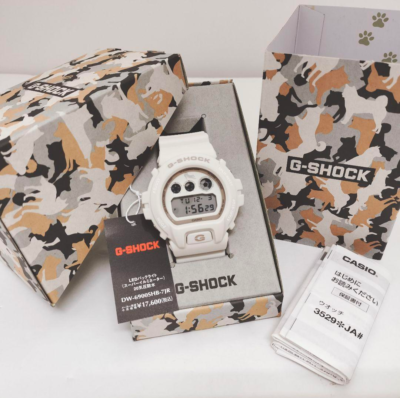 ジーショック カシオ 腕時計 Shibainu DW-6900SHB-7JR CASIO G-SHOCK DW-6900SHB-7JR White Shiba Inu Model Men's