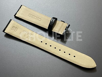 Grand Seiko SBGW043 44GS 100th Anniversary 18mm Black Crocodile