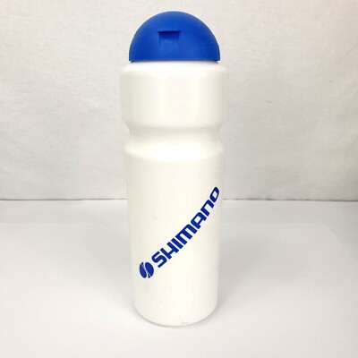 2 x Shimano Triplex Fahrrad Trinkflasche 700 ml Biker weiß