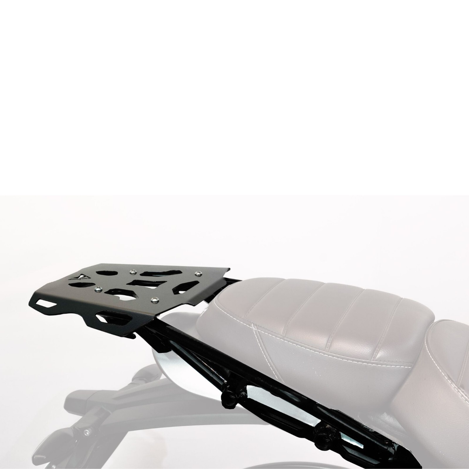 Top Rack with Rack Plate fits Triumph Scrambler 400x | Black | Auto Engina