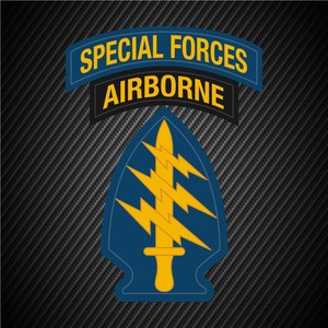 Custom Order Us Army Airborne Special Forces Patch Vinyl Grafik Abziehbild Sticker Ebay