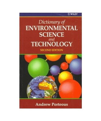 Dictionary of Environmental Science and Technology, Porteous, Andrew