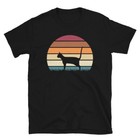 Retro Sunset Kitten Feline Pet Havana Brown Cat Short-Sleeve Unisex T-Shirt