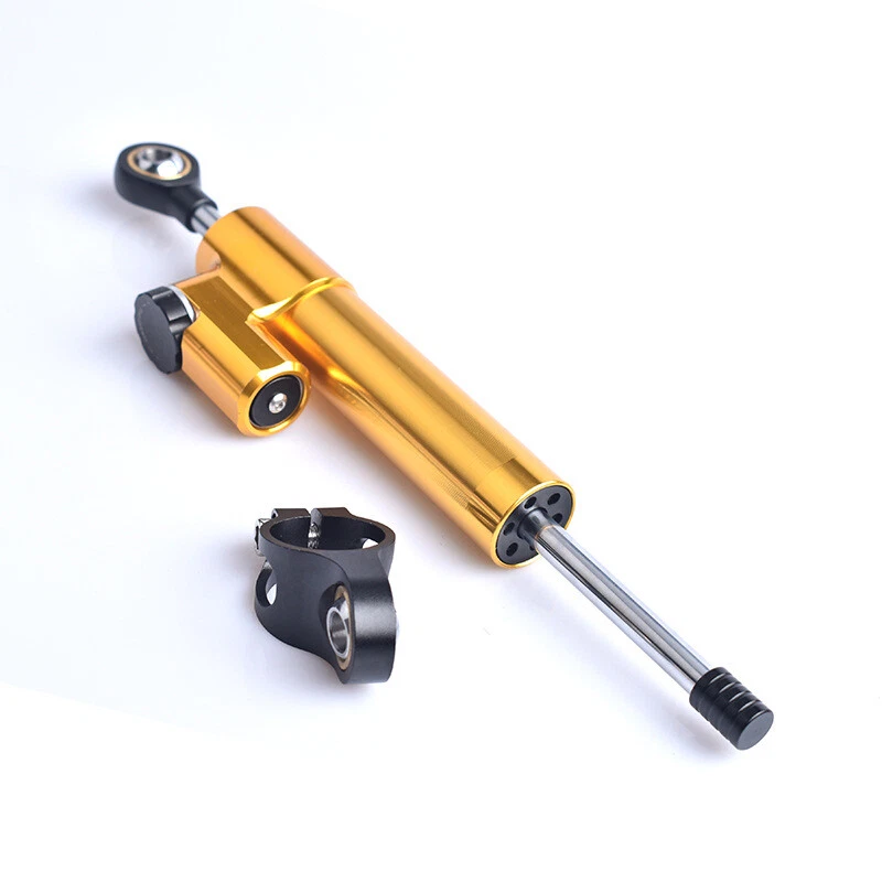 Golden Black Steering Damper Stabilizer For Suzuki Bandit 400 600 650 1200 1250S - Imagem 2 de 4