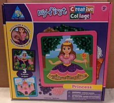 64853 My First Creative Collage Princess by Orb Factory - 3 Projects - Ages 3