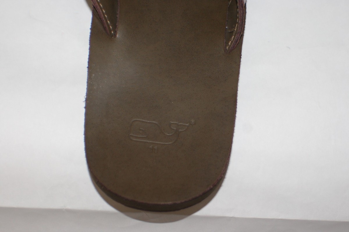 Vineyard Vines Men’s Brown Thong Sandals Size 12 vineyard vines Brown Sandals for Men | Mercari main image 2