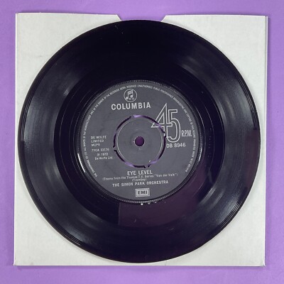 The Simon Park Orchestra, Distant Hills/Eye Level 7'' Vinyl Record